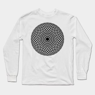 Tiny Triangle Sphere Long Sleeve T-Shirt